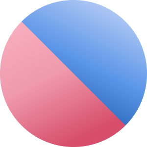 Blau / Rosa