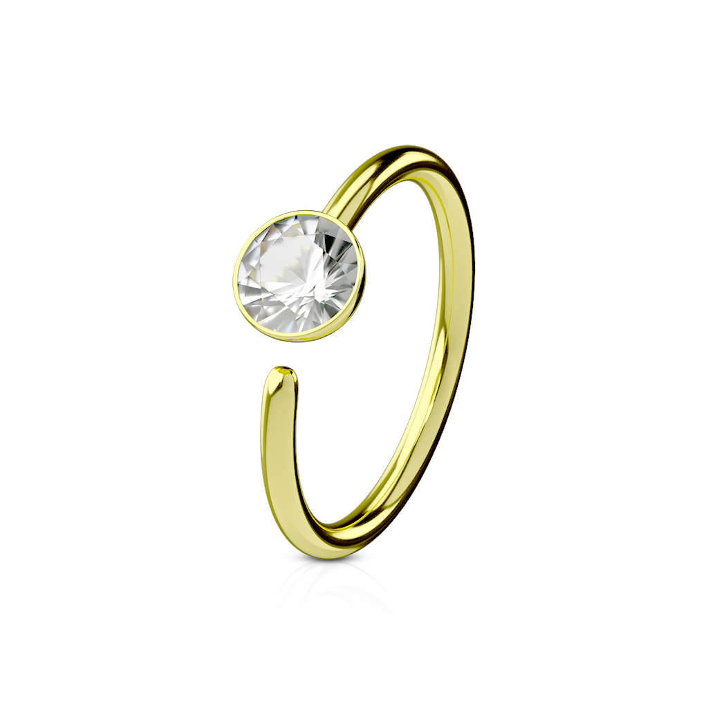 Ring mit festem Stein