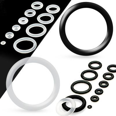 O-Ringe in verschiedenen Größen und Farben